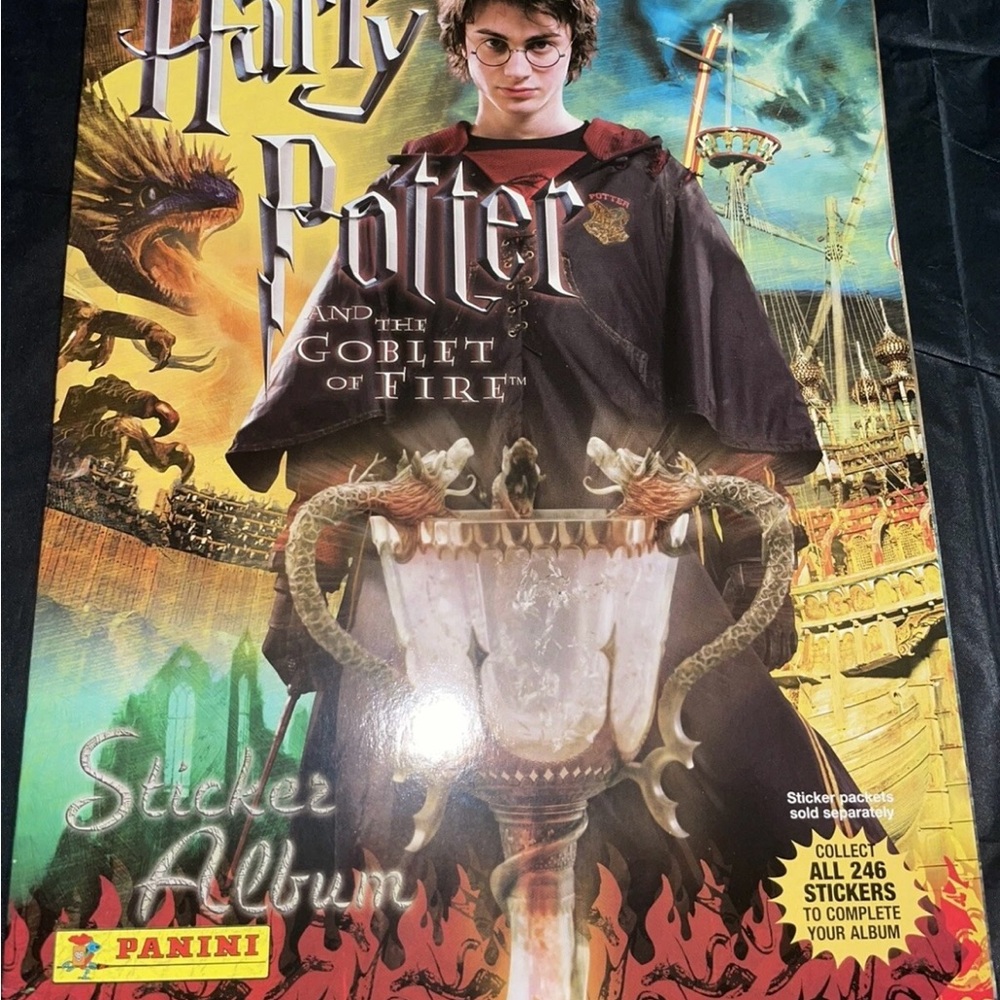 Harry Potter: Goblet Of Fire Panini Sticker Album (New/English)